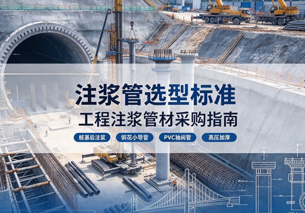 黄石注浆管选型标准